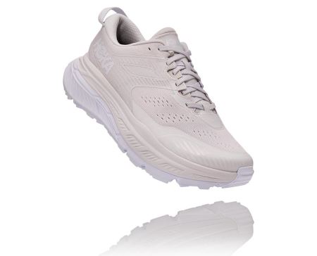 Hoka One One Stinson Atr 6 - Tenis Corrida Trilha Mulher Branco | PT-bH2v5XX